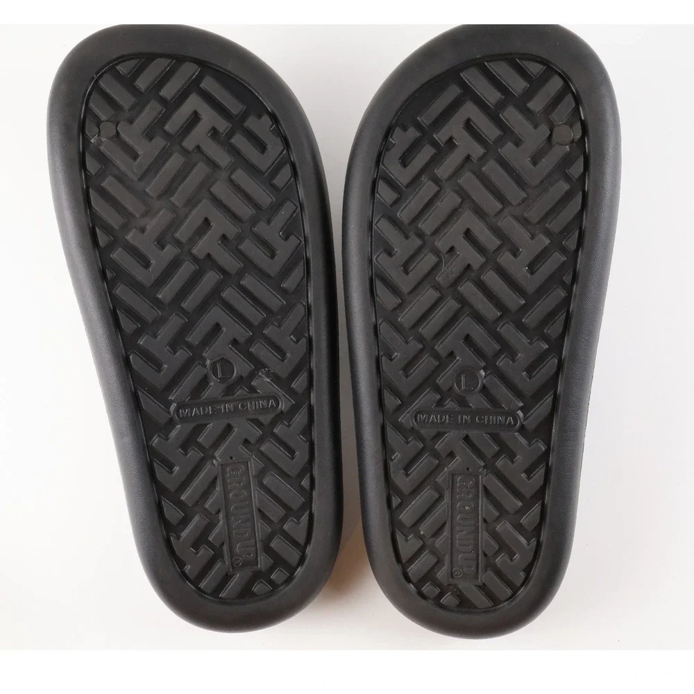 Ground Up Disney Nightmare Before Christmas Jack Skellington Slides Black L NWT